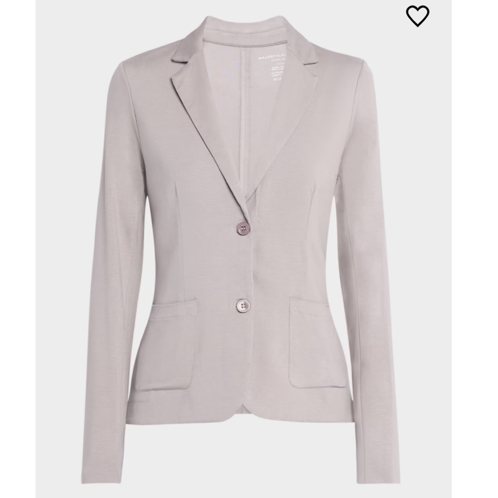 Majestic Filatures Deluxe Tee Shirt French Touch Jacket Blazer